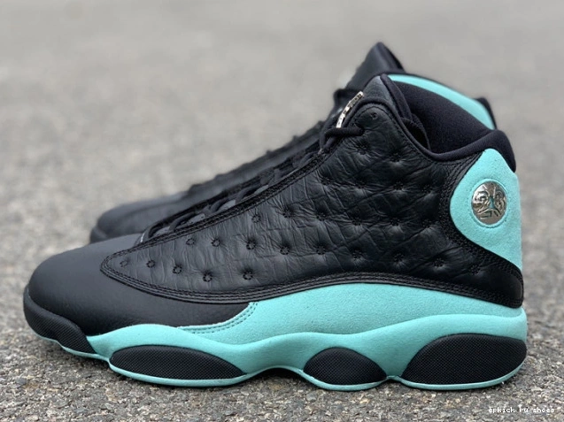Rep Island Jordan Retro Air 13 414571-030 Black Green 0824